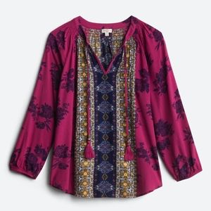 Mason and belle caseey tassel detail top